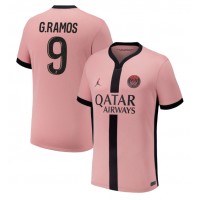 Dres Paris Saint-Germain Goncalo Ramos #9 Tretina 2024-25 Krátky Rukáv